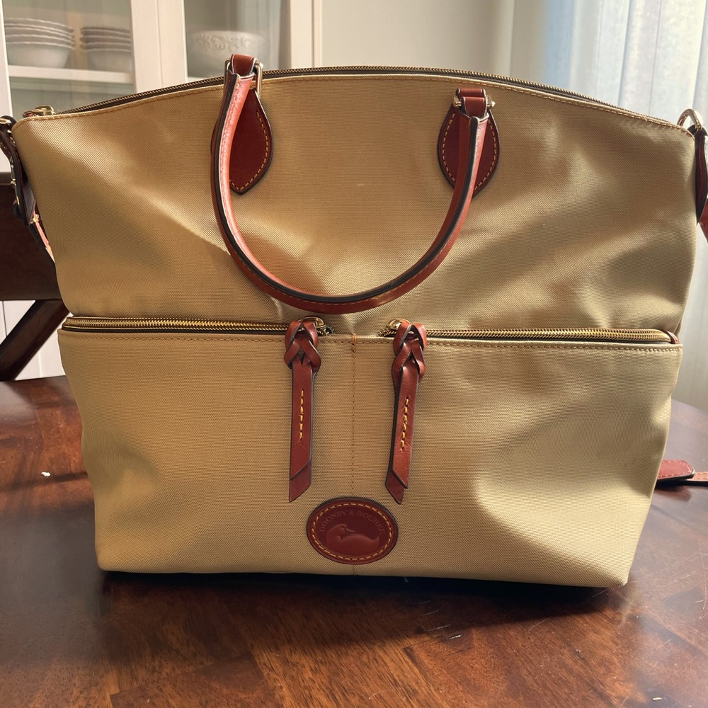 Donney & Bourke Large Nylon Pocket Satchel